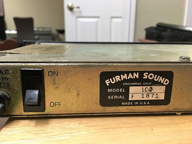 Furman LC-3 Vintage Compressor | Reverb