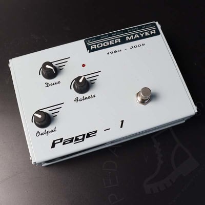 【ROGER MAYER Germanium Fuzz PAGE-1】 Roger Mayer Page-1 Fuzz - YouTube