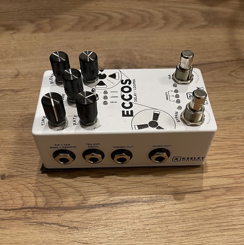 Keeley ECCOS Neo-Vintage Tape Delay - White