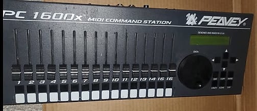 Peavey PC 1600x Midi Command Station OS 2.2 midi control unit | Reverb