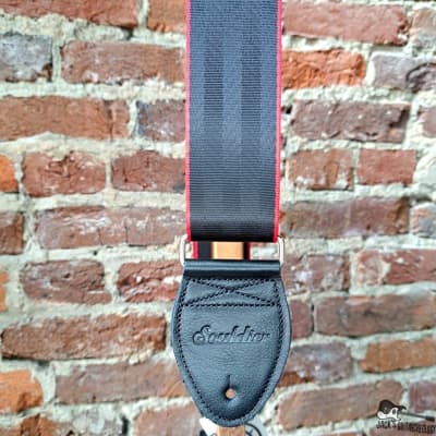 Souldier Woodstock Red Guitar Strap