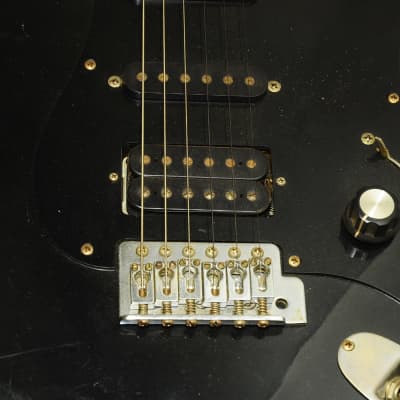Fender Japan Stratocaster E Serial Electric Guitar Black Ref No.4876 image 5