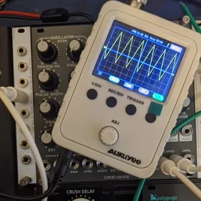 Cwejman VM-1 Voice Module with custom 4hp output expander. image 6