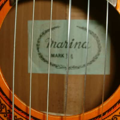 Marina Model 14 1980s Classical Guitar image 3