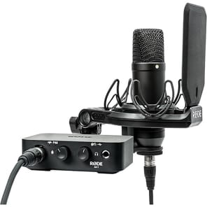 RODE NT1-AI1 Complete Studio Kit with NT1 Microphone and AI-1 Interface