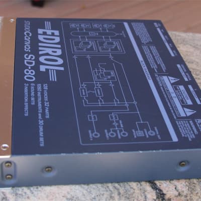 Roland Edirol Studio Canvas SD-80, 128 Voice Polyphony, USB