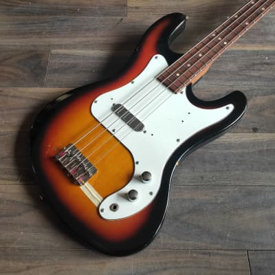Thomas モズライトタイプ ビザール ジャパンビンテージ 現状渡し 1960's Thomas Japan Short Scale Precision/Jazz Bass