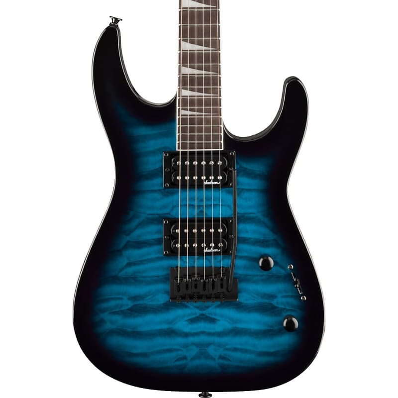 Jackson JS Series JS20 DKQ 2PT 2024 - Trans Blue | Reverb