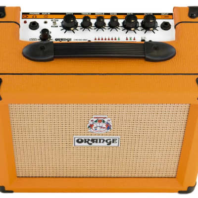 Orange CRUSH 20RT 20W Twin Channel Guitar Amplifier Combo with Reverb & Tuner 1x8 Speaker image 6