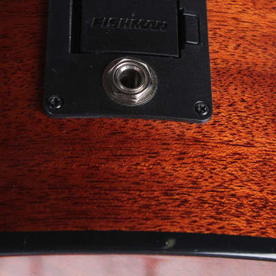 Breedlove Solo Pro Concerto Edgeburst Bass Acoustic Electric Bass Guitar w Case image 8