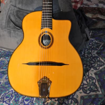Gitane Modele Lulo Reinhardt Gypsy Jazz Acoustic/Electric Guitar image 2