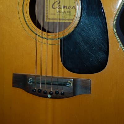1960's 1960's Cameo Deluxe Model FS-5 Made by Kawai Acoustic Pro Setup All Original Deluxe Gigbag image 4