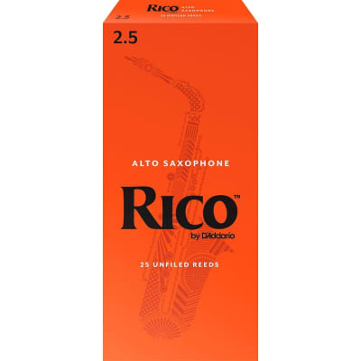 Rico Alto Saxophone Reeds, Box of 25 image 2
