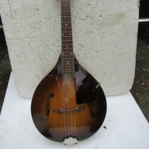 Harmony  Monterey  H417 Mandolin,  1960's,  Sunburst, Top Of Line, Barely Used, Case image 2