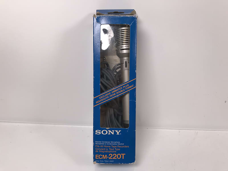 Sony ECM-220T Electret Condenser Microphone | Reverb Canada