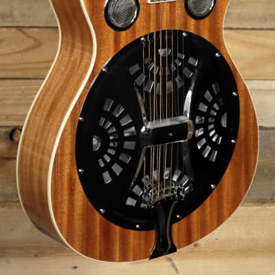 Regal RD-30M Studio Series Roundneck Resophonic Guitar Natural for sale
