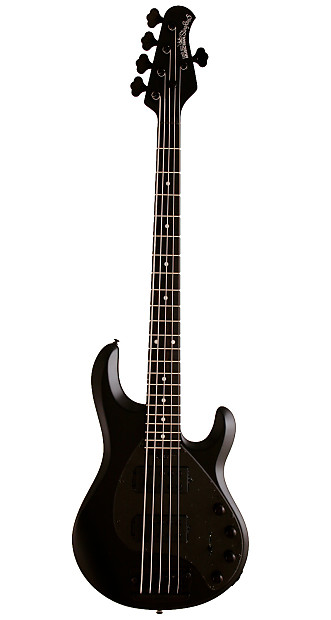 Music Man StingRay 5-String Stealth Black (Ebony Fingerboard