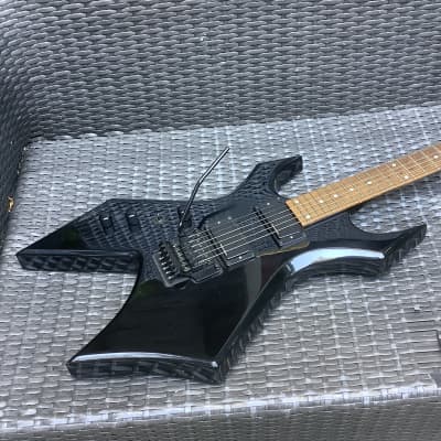 B.C. Rich Warlock Lefty Left Handed hand // Platinum PRO // With Seymour Duncan blackout Humbuckers image 20