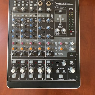 Mackie Onyx 820i 8-Channel Firewire Analog Mixer | Reverb