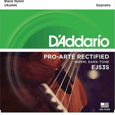 D'Addario EJ53S Pro-Arté Rectified Ukulele Strings Hawaiian-Concert