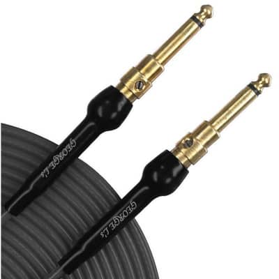 George L 20' .155 Cable with 2 Straight  Plugs image 2