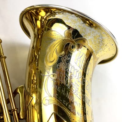 King Super 20 Silver Sonic Full Pearl Gold Plate Inlay Alto Saxophone HOLY GRAIL image 22