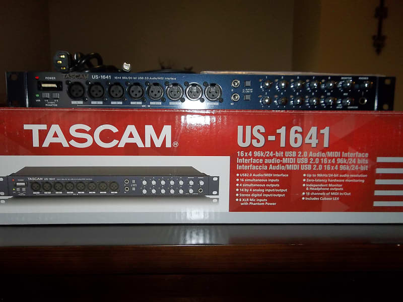 TASCAM US-1641 USB Audio Interface | Reverb