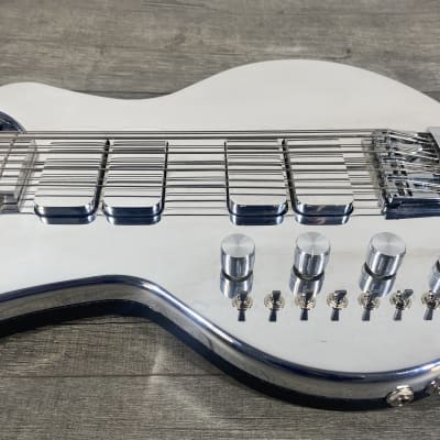 Electrical Guitar Company Custom 12-String Bass 2010 - Aluminum....Lefty! image 4