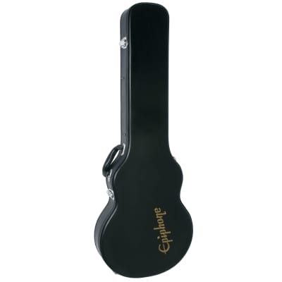 Epiphone 940-ENLPCS Les Paul Style Hard shell Guitar Case - Black   - Case for electric guitars image 2