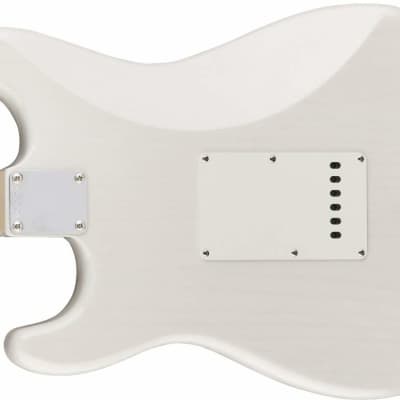 Genuine Fender 1-Ply Vintage Style 6-Hole Stratocaster/Strat Back Plate - WHITE image 2