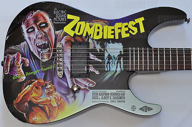 ESP LTD Zombie Fest Limited Horror Series Electric Guitar