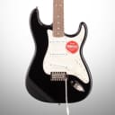 Squier Classic Vibe '70s Stratocaster Electric Guitar, Indian Laurel Black
