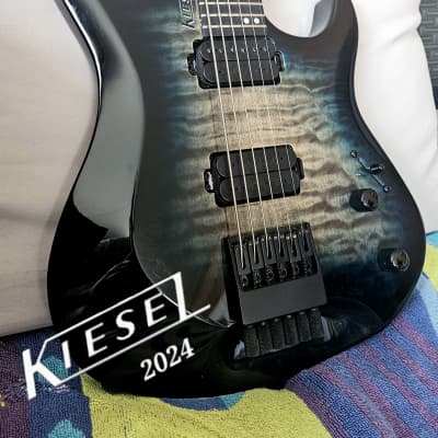 Kiesel Osiris OM7 Multi-Scale 7 String Fanned Fret Headless Multiscale 7-String  | Reverb