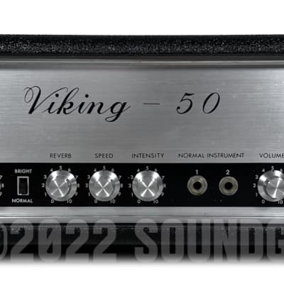 ELK Viking 50 - reverb/vibrato valve/tube amp - 1960s image 2