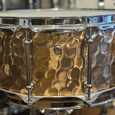 WorldMax Bronze Hammered Snare, 14x6.5in | Reverb