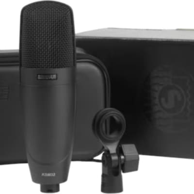 Shure KSM32 Cardioid Studio Condenser Microphone, Charcoal Gray image 1