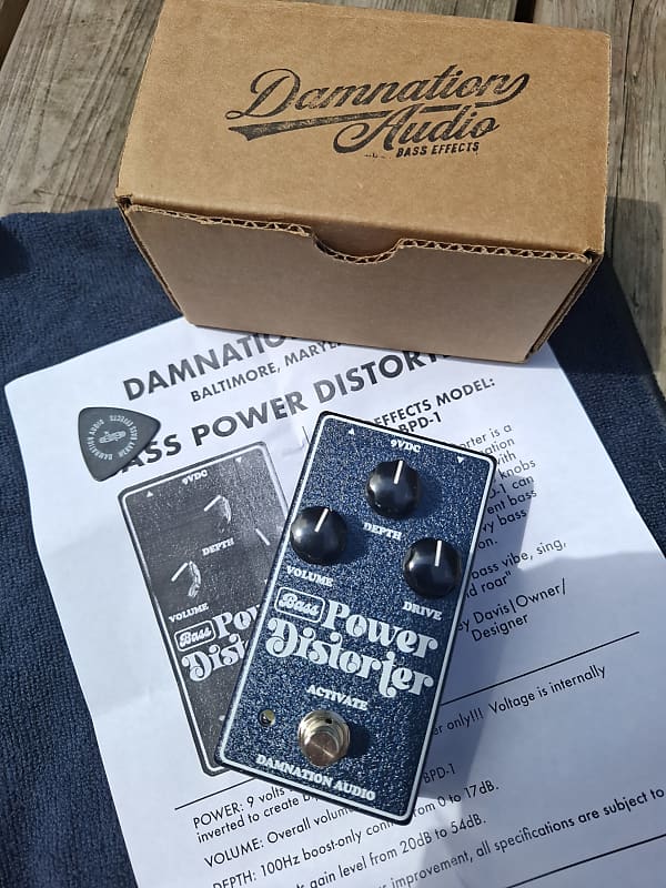 ベース Damnation Audio Bass Power Distorter BASS POWER DISTORTER | BASS DRIVER | Damnation Audio | Heavy