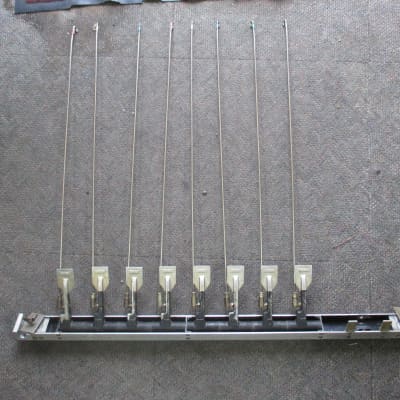 1968 Emmons D 10  Double Neck Push Pull Steel Guitar  8 Pedals 6 Knee Levers image 12