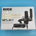 RODE NT1-AI1 Complete Studio Kit with NT1 Microphone and AI-1 Interface