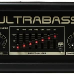 Behringer UltraBass BXD3000H 300-watt 2-channel Bass Head image 12