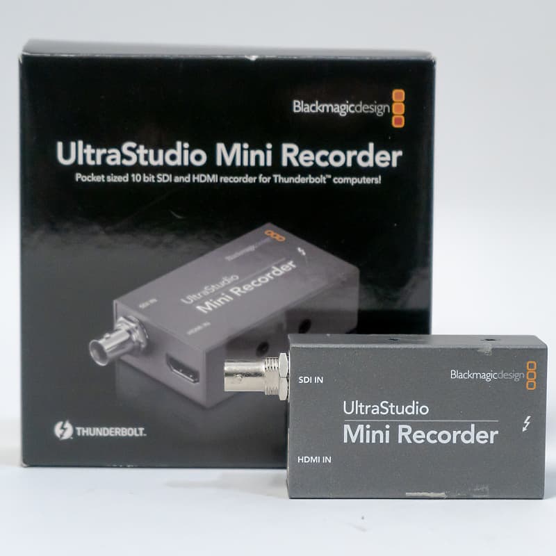 Blackmagic Design UltraStudio Mini Recorder - Thunderbolt with Box image 1