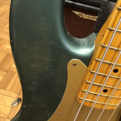 Fender Custom Shop 1957 Journeyman Precision 2016 Sherwood Green Metallic image 6