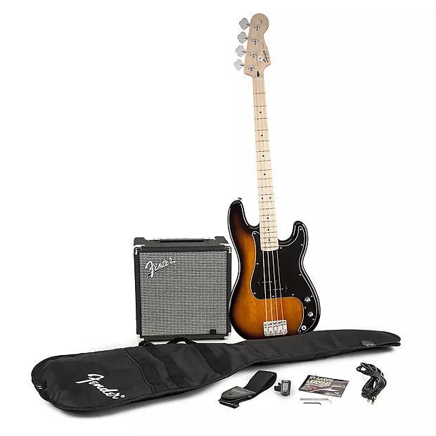 Squier "Stop Dreaming, Start Playing!" Affinity Precision Bass Pack image 2