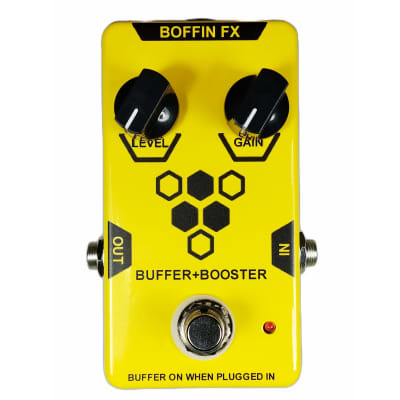 Boffin FX Buffer+Booster Guitar Effects Pedal, Buffer, Clean Boost, Preamp image 1