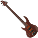 ESP LTD D-4 Left Handed Bass Guitar in Natural Satin