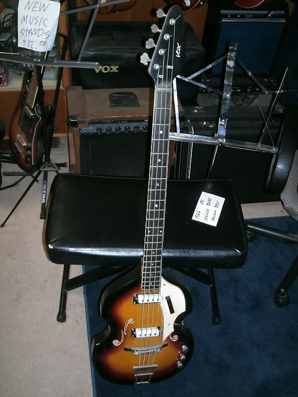 Vox Violin Bass 1966 sunburst image 1