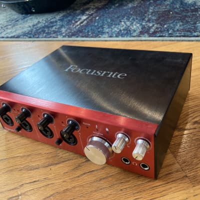 Focusrite Clarett 4Pre Thunderbolt Audio Interface 2010s - Red image 4