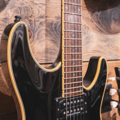 Schecter C-1 Blackjack Electric Guitar, Gloss Black image 6