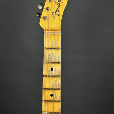 Fender Custom Shop Roast Pine Double Esquire Relic - Aged Black image 8