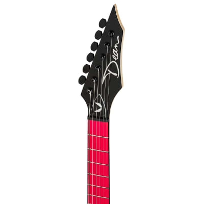 Dean CZONE Custom Zone 2 HB Electric Guitar. Florescent Pink image 5